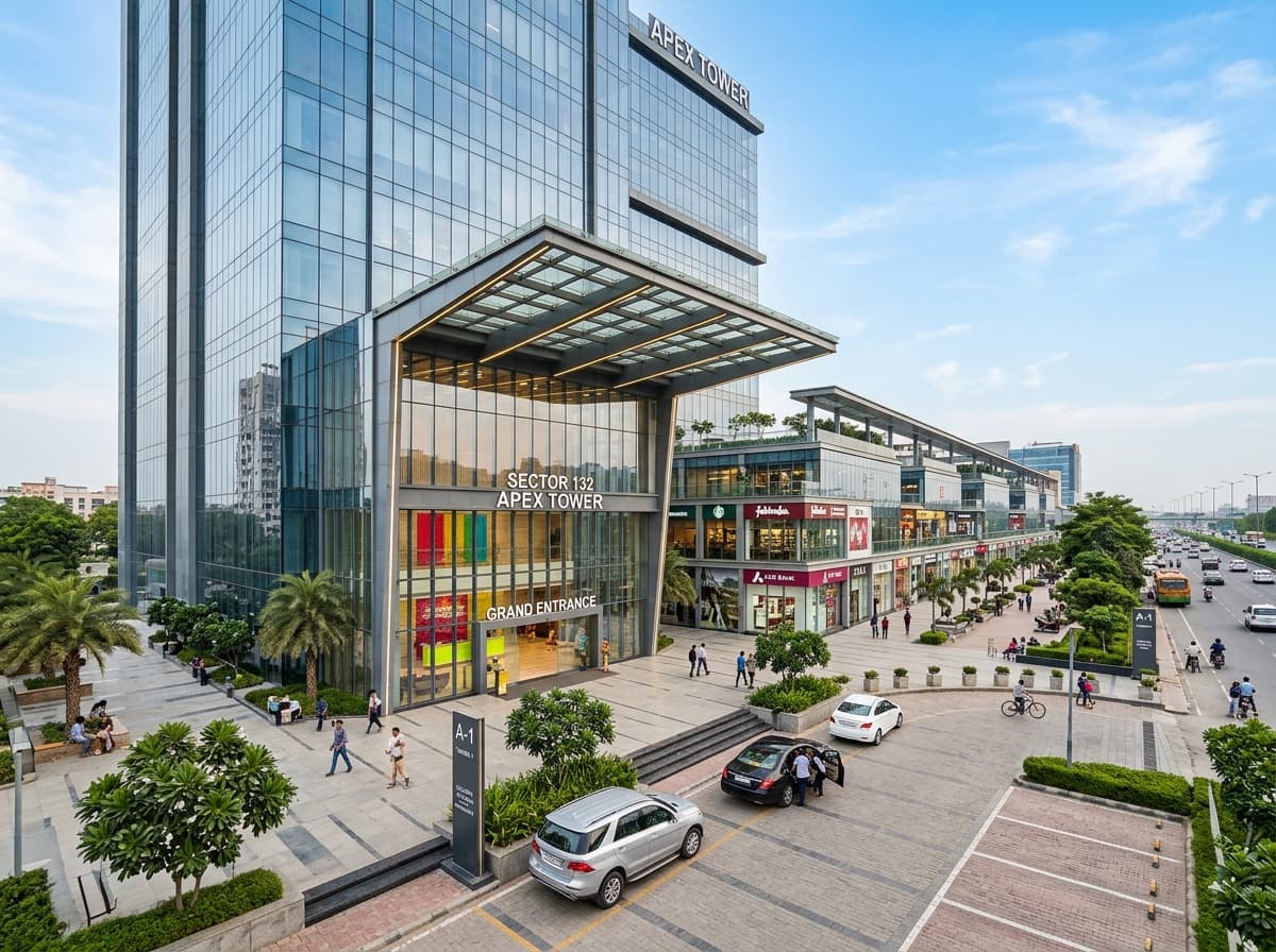 Prime DLF Commercial & High-Street Retail Suite in Sector 18, Noida
